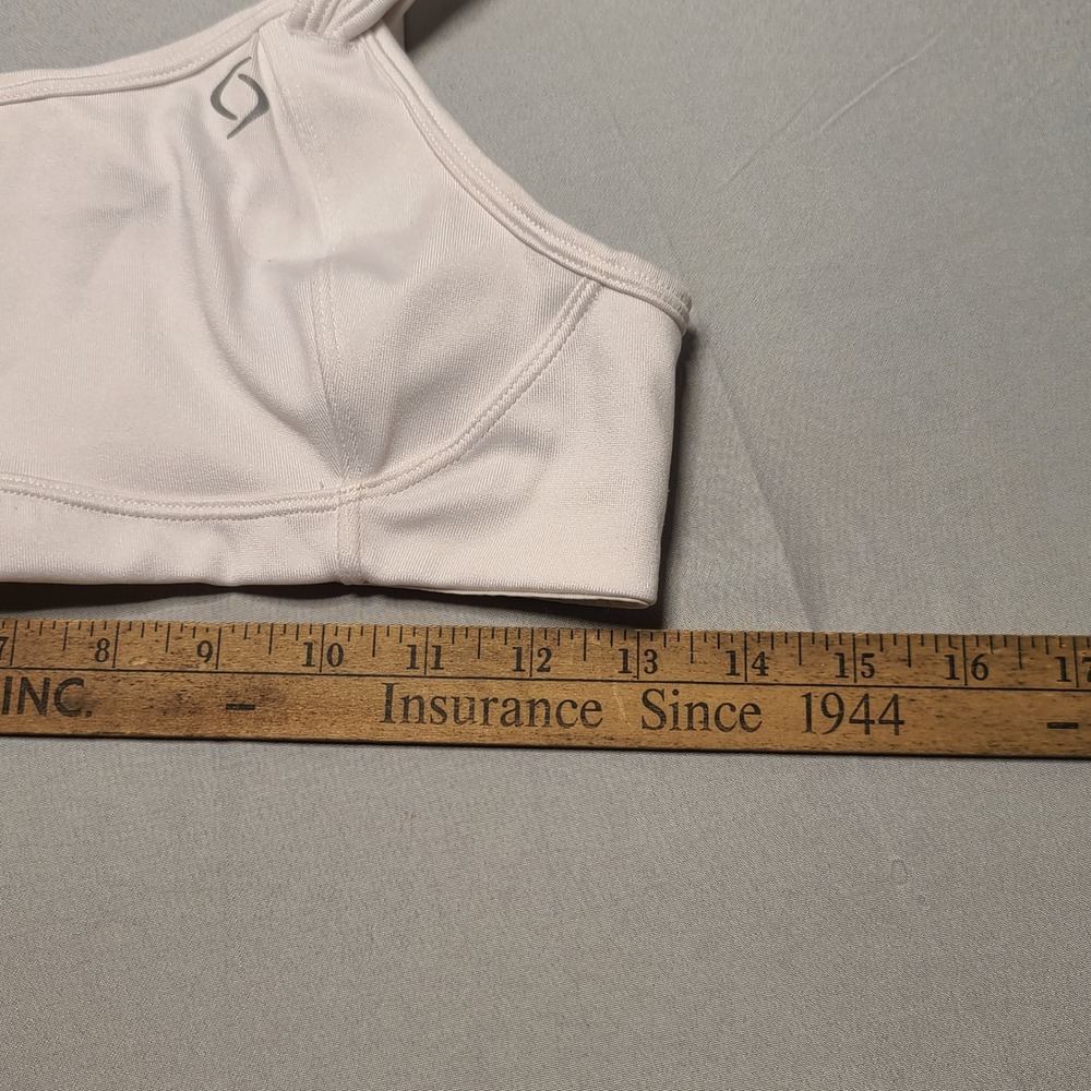 Moving Comfort Fiona Sports Bra Women 34B White High Impact Adjustable Strap - Picture 8 of 8